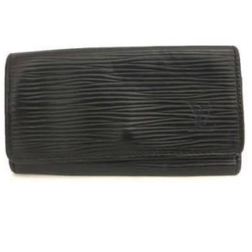 Louis Vuitton epi Multiples 4 ring key card black - Picture 2 of 6
